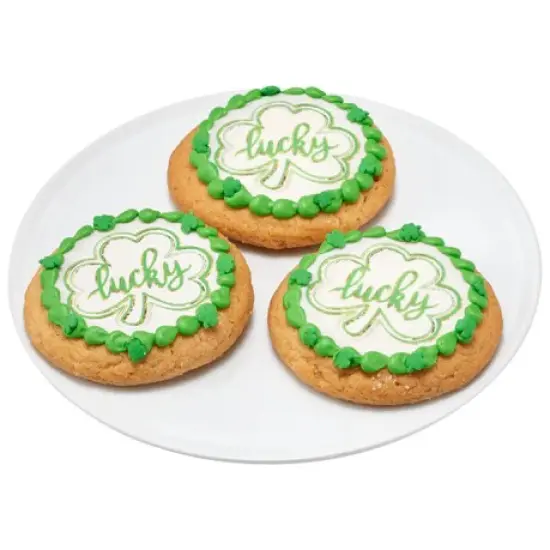 Lucky Clover St. Patrick's Day Edible Cake or Cookie Image PhotoCake&reg; {5}