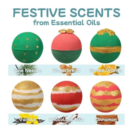 Daisy Encens Santa's Back In Town Kids Surprise Bath Balms Gift Set {2}
