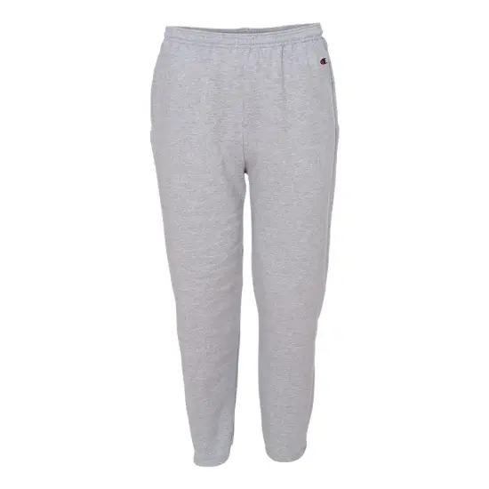Champion&reg; Powerblend Open-Bottom Sweatpants with Pockets Light steel {1}