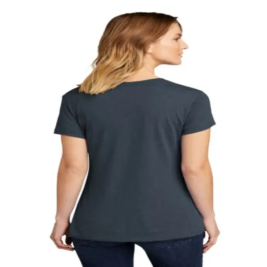 Next Level&reg; Women&rsquo;s CVC Crewneck Short Sleeve T Shirt Charcoal {5}