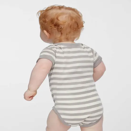 Rabbit Skins&reg; Infant Baby Rib Bodysuit Yellow {7}