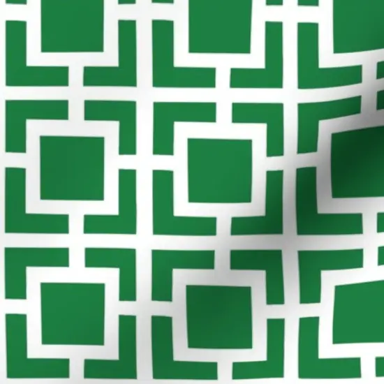 Various Fabrics by the Yard or Fat Quarter Geometric Preppy Golf Breeze Blocks Country Club Mid Century Retro Custom Printed Fabric by Spoonflower {7}