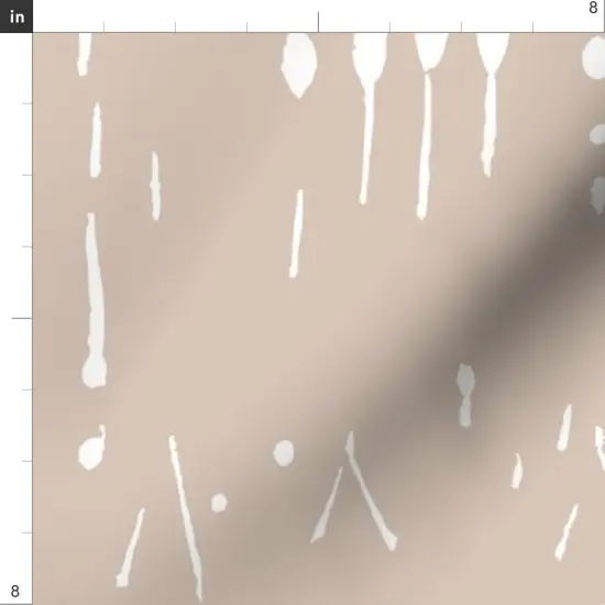 Various Fabrics by the Yard or Fat Quarter Modern Mudcloth Beige Boho Lines Geometric Farmhouse Neutral Custom Printed Fabric by Spoonflower {4}