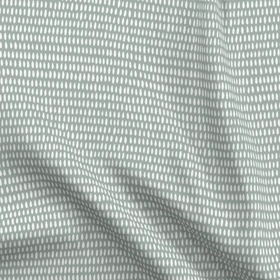 Various Fabrics by the Yard or Fat Quarter Dots Sage Green Scandi Minimal Dusty Gray Green Painted Custom Printed Fabric by Spoonflower {5}