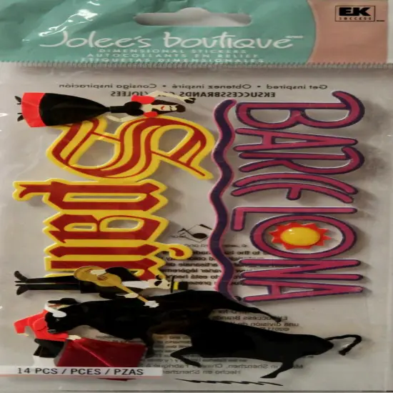 Jolee's Boutique Dimensional Spain Stickers {1}