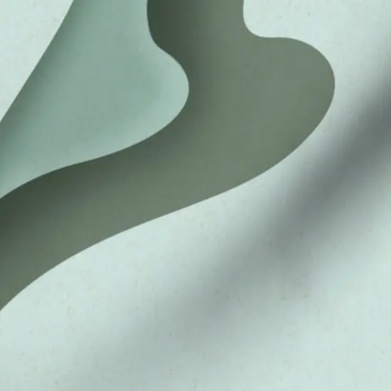 Various Fabrics by the Yard or Fat Quarter Mint Floral Aqua Botanical Honeybee Jumbo Xl Oversized Folk Art Style Custom Printed Fabric by Spoonflower {7}