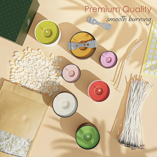 Hearth & Harbor Natural Soy Candle Wax Accessories Kit {3}