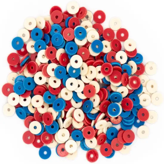 Heishi Beads 4mm Multicolor {3}