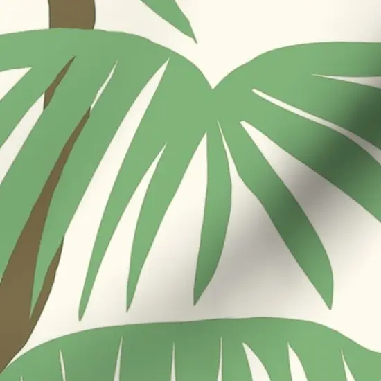 Various Fabrics by the Yard or Fat Quarter Abstract Palms Tropical Stripe Nature Minimalist Summer Vibes Large Scale Custom Printed Fabric by Spoonflower {7}