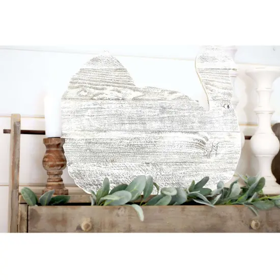 Rustic Farmhouse Fall Harvest Reclaimed Wood Turkey White {5}