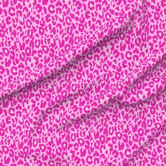 Various Fabrics by the Yard or Fat Quarter Y2K Maximalist Cheetah Animal Print Leopard Whimsical Hot Pink Custom Printed Fabric by Spoonflower {6}