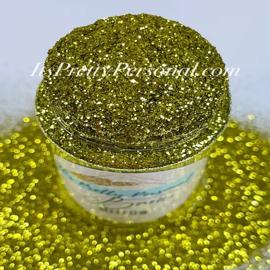 &ldquo;Mellow&rdquo; Yellow tone glitter- Basics {1}