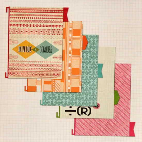 K & Company Smash Decorator's Tabed Dividers Set {2}