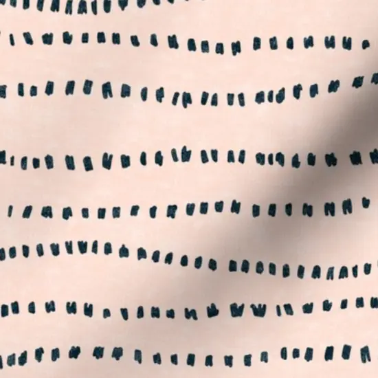 Various Fabrics by the Yard or Fat Quarter Pink Abstract Modern Hand Drawn Lines Waves Moody Wonky Painted Textured Rustic Mark Making Small Scale Custom Printed Fabric by Spoonflower {7}