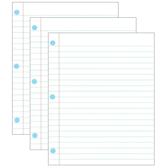 Large Magnetic Notebook Page, 12" x 15", Pack of 3 {1}