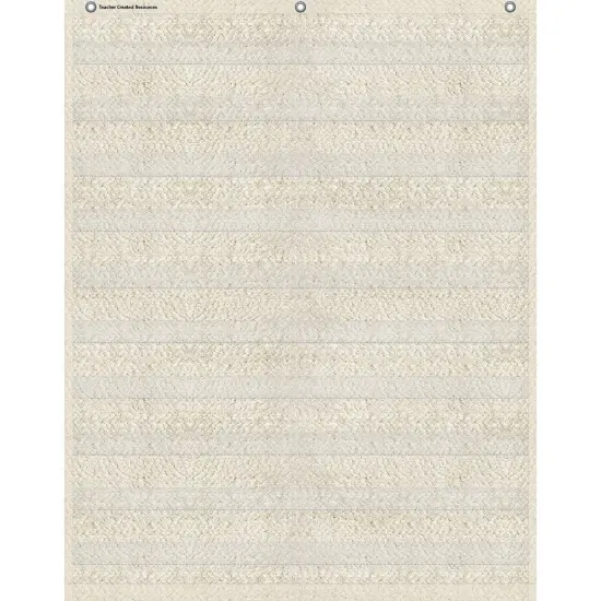 Woven 10 Pocket Chart, 34" x 44" {1}