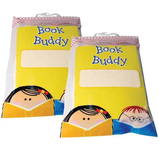 Book Buddy Bags, 11" x 16", 5 Per Pack, 2 Packs {1}