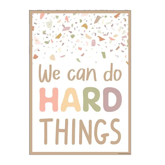 Terrazzo Tones Positive Poster, Set of 6 {2}