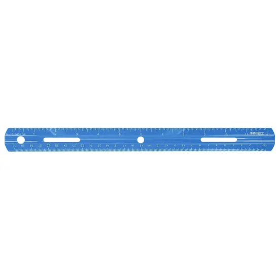Plastic Ruler, 12", Pack of 36 {4}