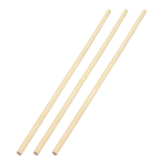 Wood Dowels, 1/4", 25 Per Pack, 3 Packs {1}
