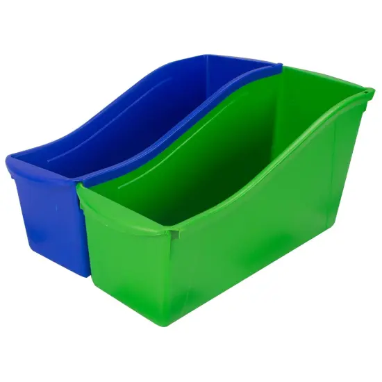 Large Book Bin, Assorted Color, Set of 6 {5}