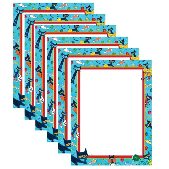 Pete the Cat Computer Paper, 50 Sheets Per Pack, 6 Packs {1}