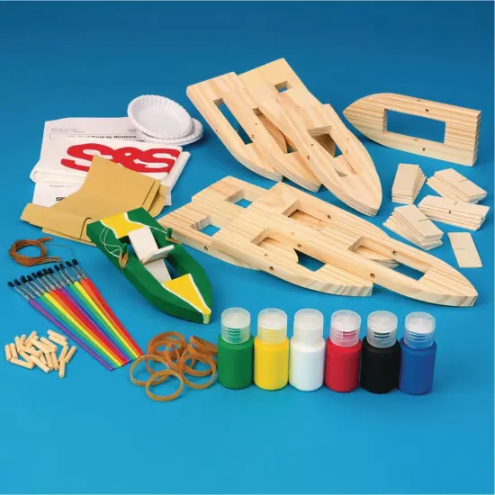 Paddle Wheel Boat Craft Kit (Pack of 12) {3}