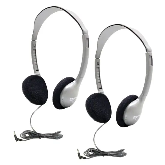 Personal On-Ear Stereo Headphone, Pack of 2 {1}
