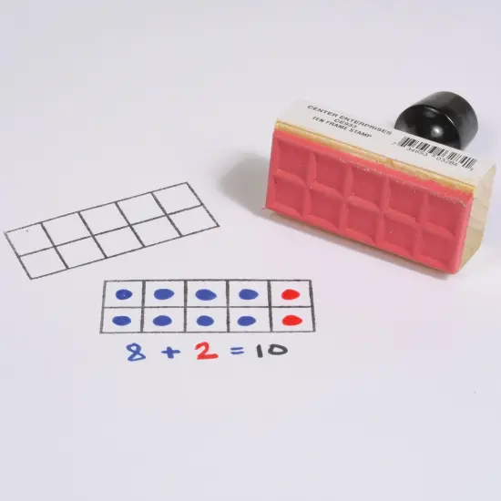 Ten Frame Stamp - Pack of 3 {4}