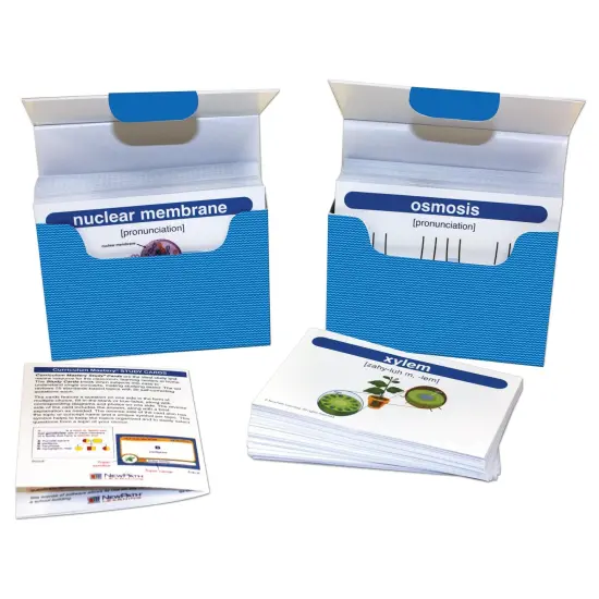 Life Science Vocabulary Builder Flash Card Set, Middle School {1}