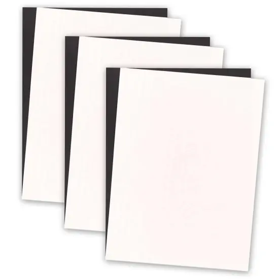 Premium Construction Paper, Black & White, 12" x 18", 72 sheets Per Pack, 3 Packs {1}