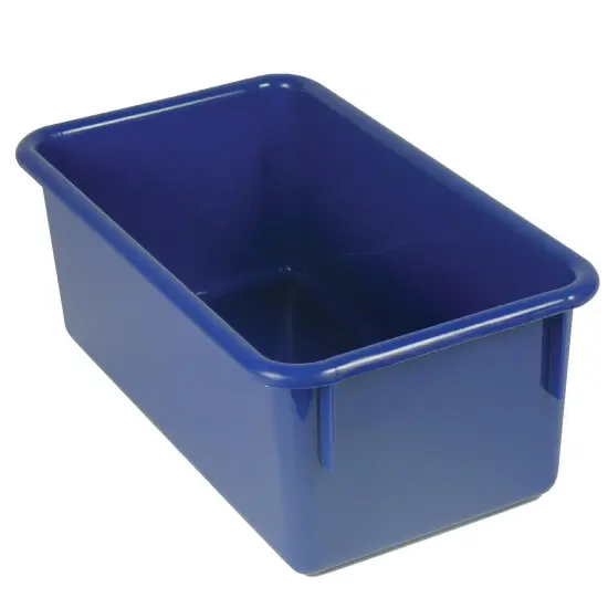 Stowaway&reg; Tray no Lid, Blue, Pack of 3 {2}