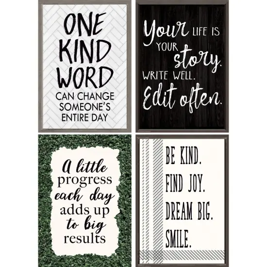 Modern Farmhouse Poster Pack, 4 Posters {1}