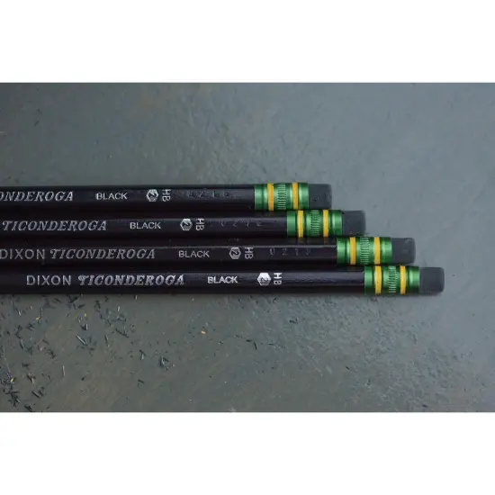 Pencils, #2 Soft, Black, Unsharpened, 24 Per Pack, 2 Packs {2}