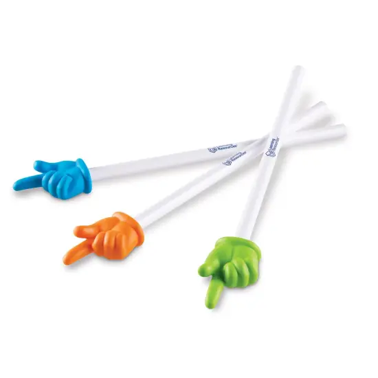 Rainbow Hand Pointers, 15", Pack of 10 {3}