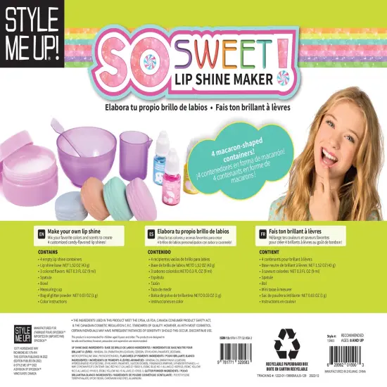 SpiceBox Style Me Up Deluxe So Sweet Lip Shine Maker Kit {3}