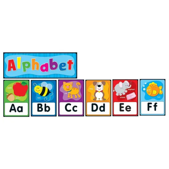 Alphabet Quick Stick Bulletin Board Set, 27 Pieces {2}