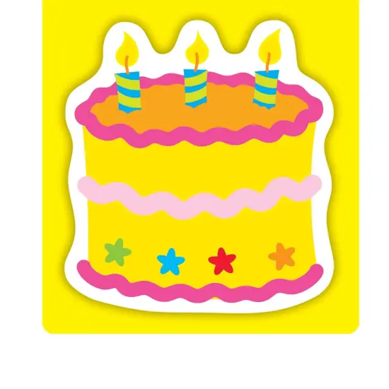 Birthday Cake Mini Accents, 36 Per Pack, 6 Packs {3}