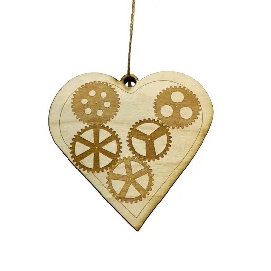 Steampunk Heart - Ornament {1}