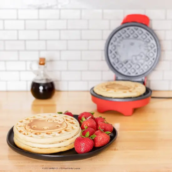Uncanny Brands Hello Kitty Waffle Maker {3}
