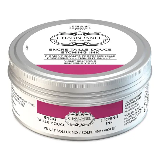 Charbonnel Etching Ink - Solferino Violet, 200 ml {1}