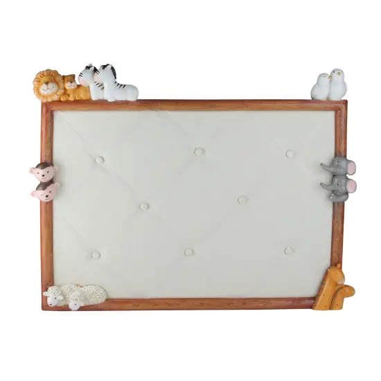 Roman 22" Noah's Ark Children's Bedroom French-Style Memory Board Wall Decoration White {1}