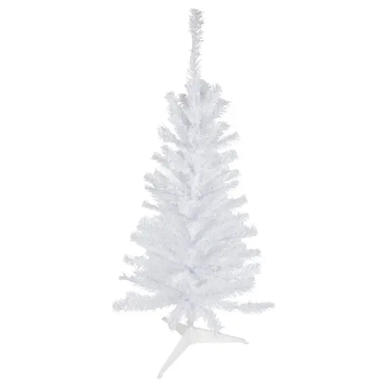 Northlight Slim Woodbury White Pine Artificial Christmas Tree - 3' - Unlit {1}
