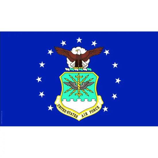 United States Air Force Flag with Grommets 3ft x 5ft {1}