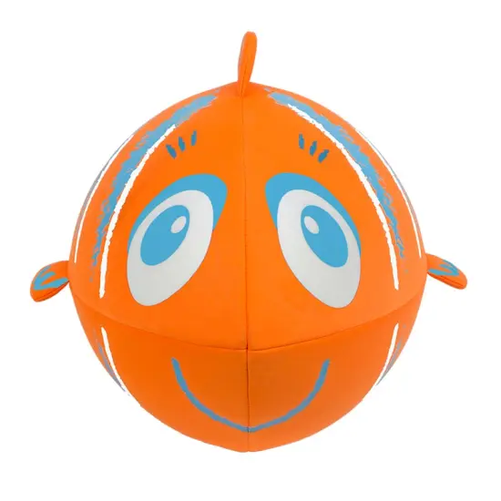 Pool Central Inflatable Fish Beach Ball - 27" - Orange and Blue {1}