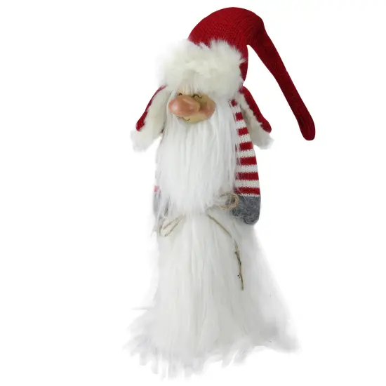 Northlight Slim Santa Gnome Christmas Figure - 22” - White and Red {3}
