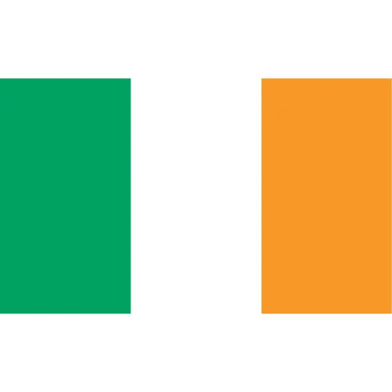 Ireland Flag with Grommets 3ft x 5ft {1}