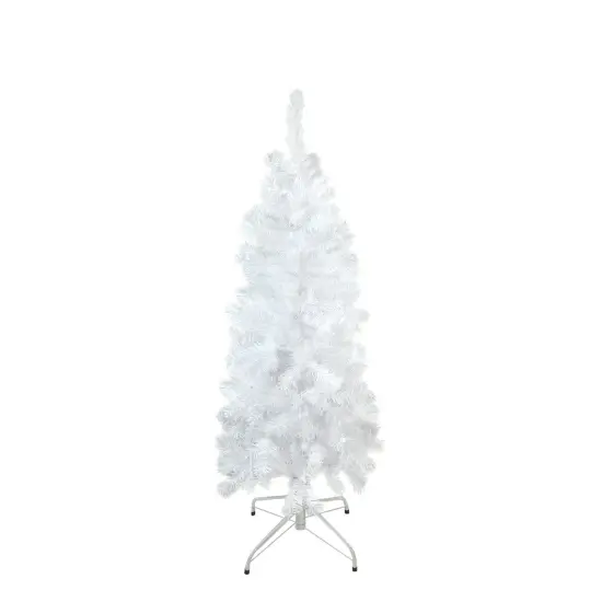 Northlight Slim White Winston Pine Artificial Christmas Tree - 4.5' - Unlit {1}