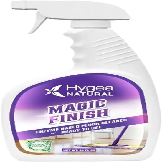 Hygea Natural Magic Finish - Natural Enzyme-Based Floor Cleaner 24oz Spray + Concentrated Refill {2}