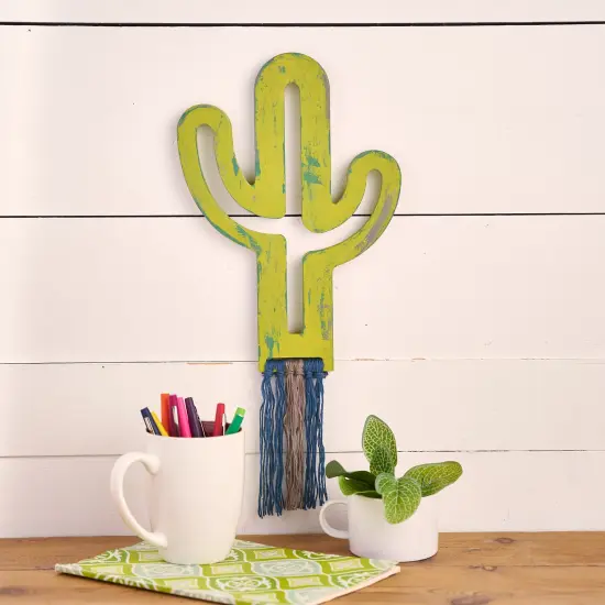 12 in. Unfinished Fiber Art Cactus Base {2}